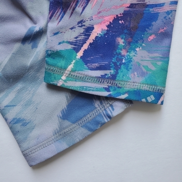 Fabletics Leggings Size XS Multi Color Abstract Geometric Size Tie Dye - Picture 6 of 10